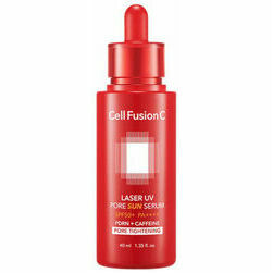 cell-fusion-c-laser-uv-pore-sun-serum-spf-50-pa-40ml-universalais-serums-ar-pdrn-kofeinu-pilna-spektra-aizsardzibai-pret-uva-un-uvb-stariem