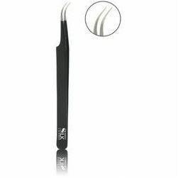 tweezers-with-curved-tip-black
