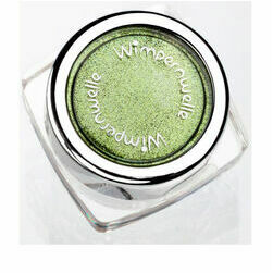 wimpernwelle-glimmer-glitter-eyeshadow-mirdzosas-acu-enas-pastel-green